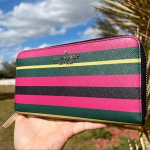 Kate Spade Large Continental Wallet Leather